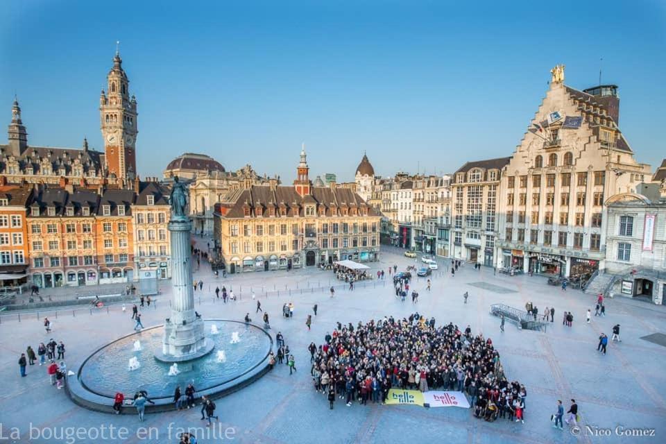 Hyper Centre Lille Appt. 6 Personnes Confortable Pour Famille Ou Amis Exterior foto